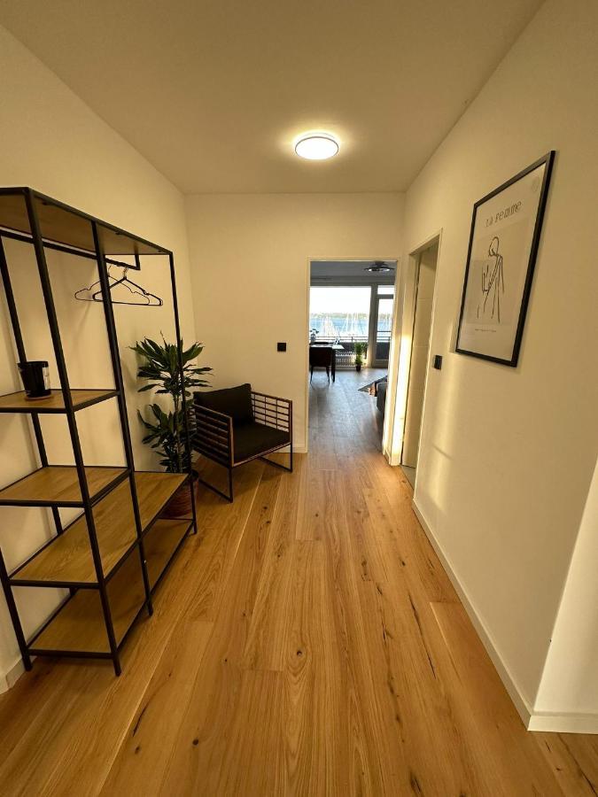 Ferienwohnung Wiking Yachthafen - Schleiblick Schleswig Exterior foto