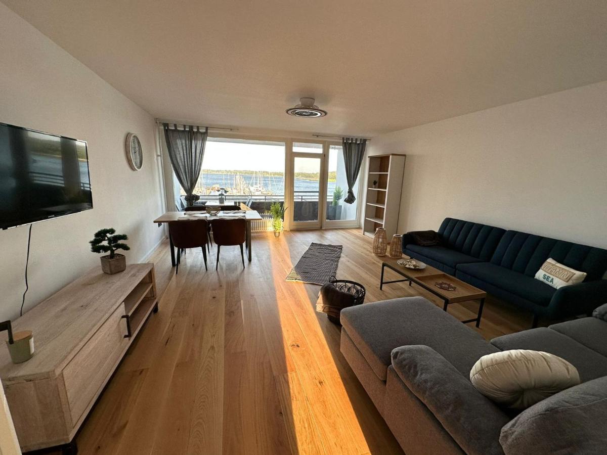 Ferienwohnung Wiking Yachthafen - Schleiblick Schleswig Exterior foto